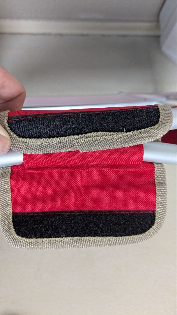 h*m様 コールマン コンパクトフォールディングチェア レッド・イエロー 2脚セ