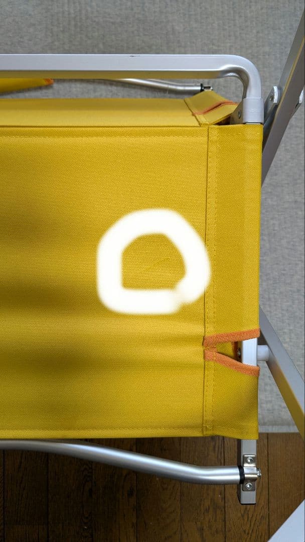 h*m様 コールマン コンパクトフォールディングチェア レッド・イエロー 2脚セ