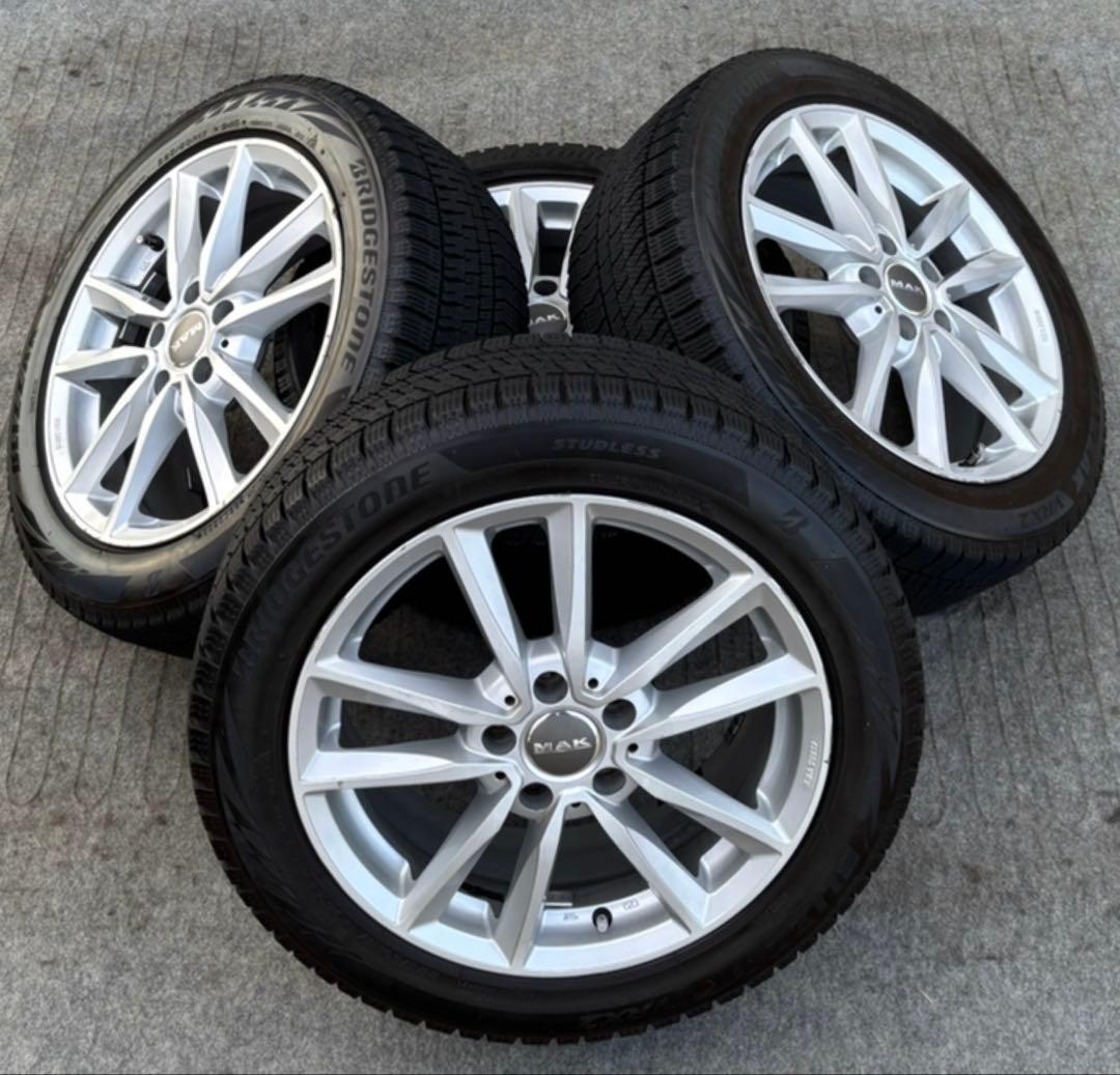 ◆MAKアルミホイール 17インチ★225/50R17★23年スタッドレスタイヤ