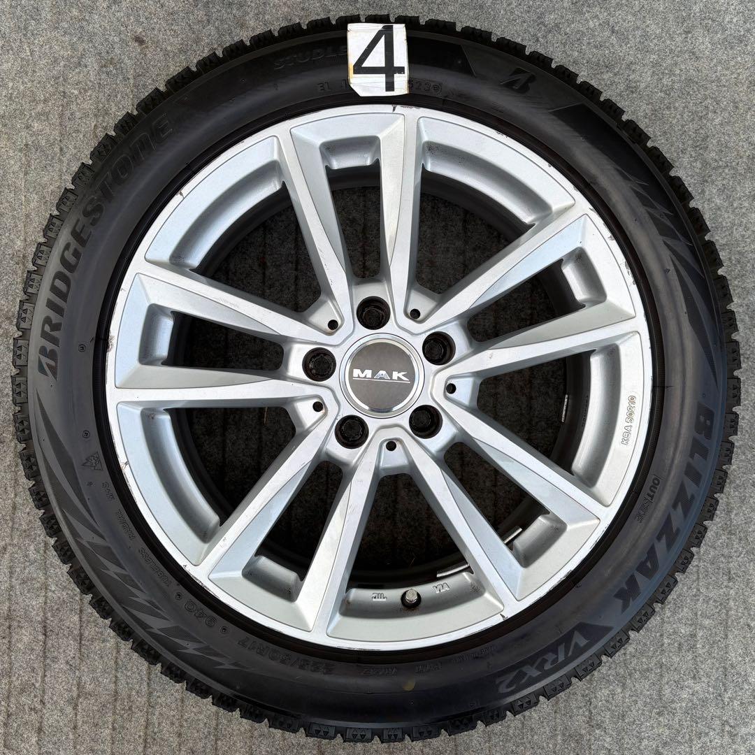 ◆MAKアルミホイール 17インチ★225/50R17★23年スタッドレスタイヤ