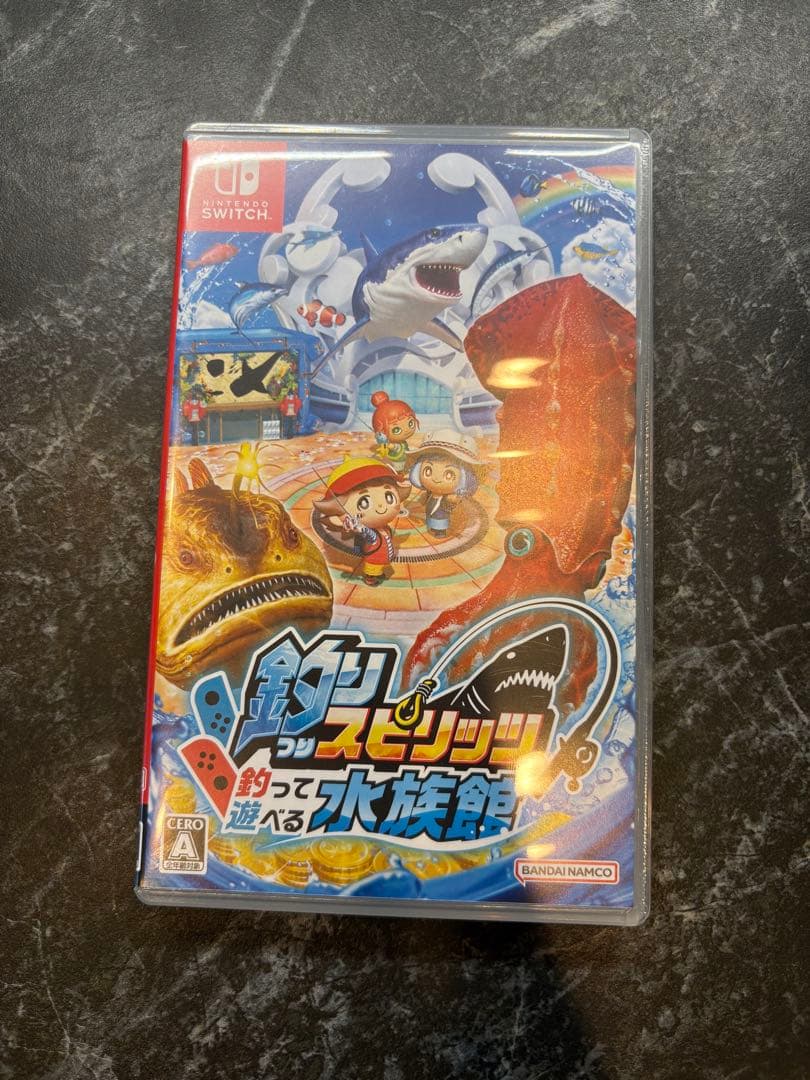 釣りスピリッツ　釣って遊べる水族館　サオコン2つ付き