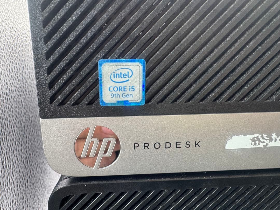 G*K様 HP ProDesk 400 G6 SFF 3台 企業買取 OS無 着