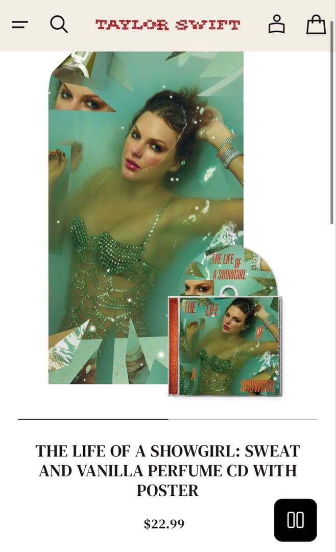 The Life of a Showgirl レコード+CD セット