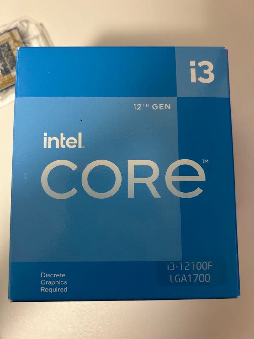 CPU Intel Core i3-12100F (12th Gen) CPU