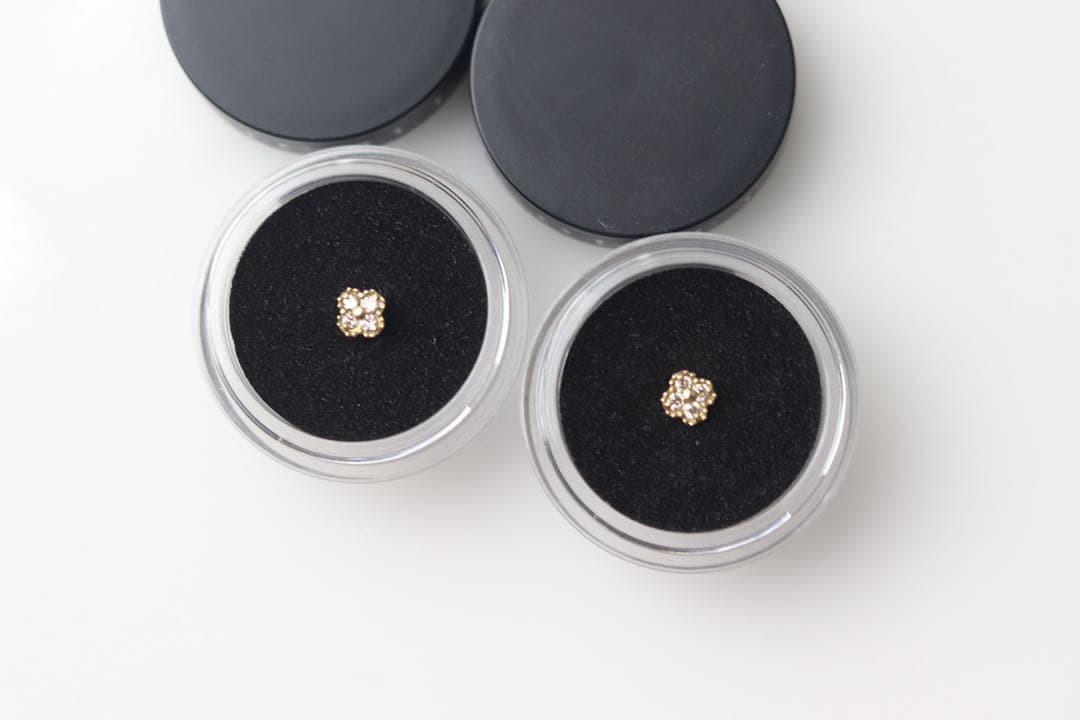 PICOLLET K18ダイヤピアス