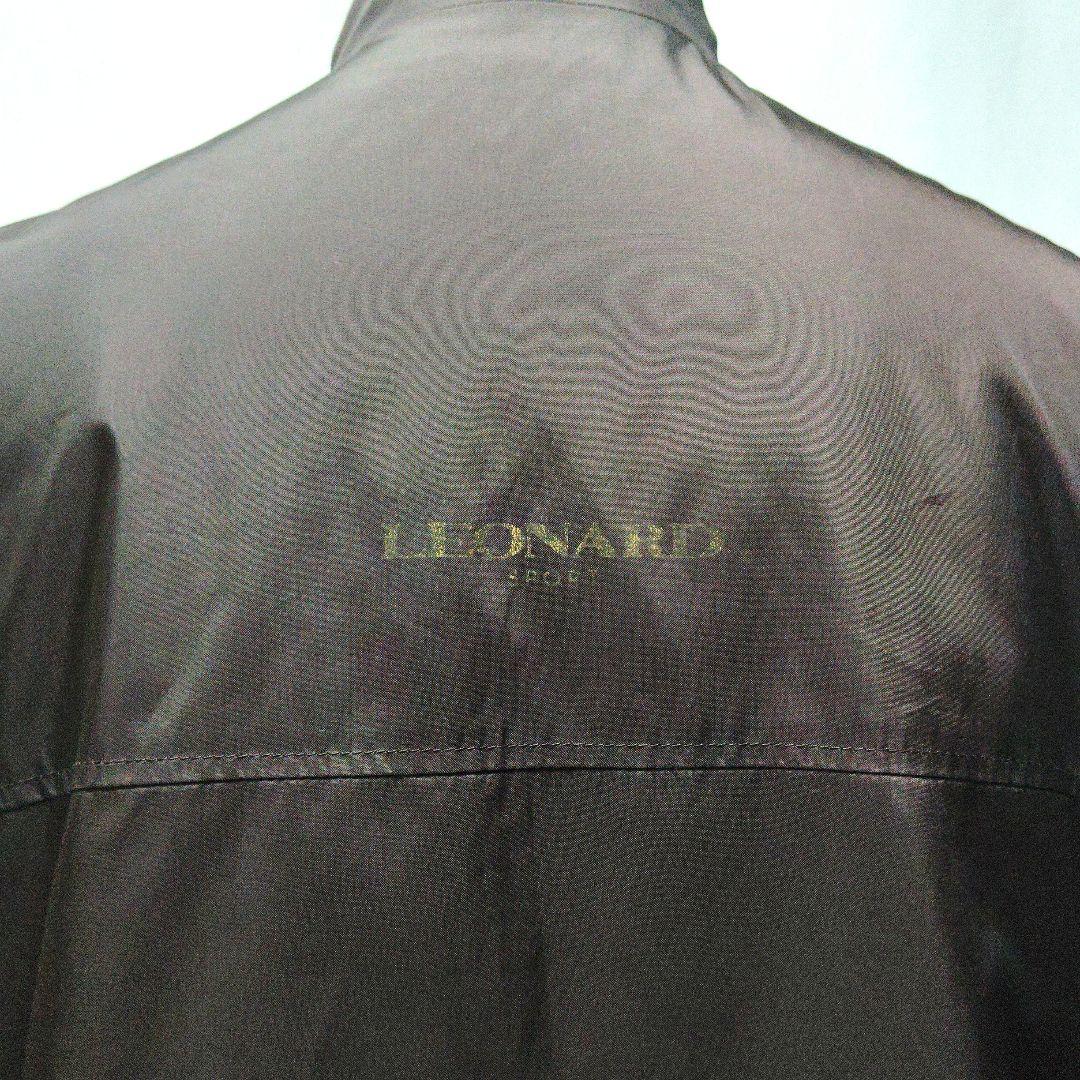 LEONARD　レオナール　花柄リバーシブルベスト　クレイジーパターン　LL