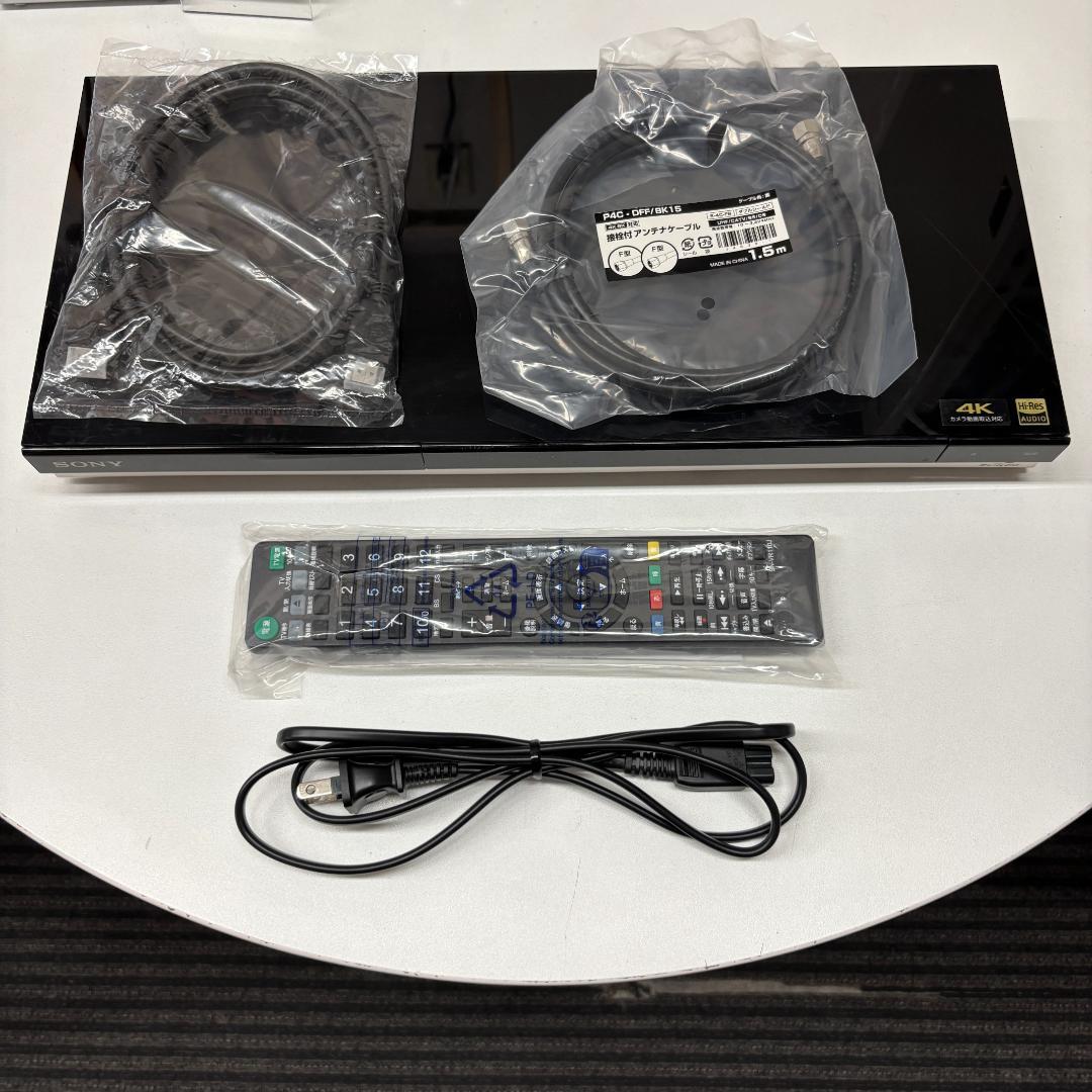 【完動・付属品フルセット】W録 ソニー ブルーレイレコーダー BDZ-ZW550