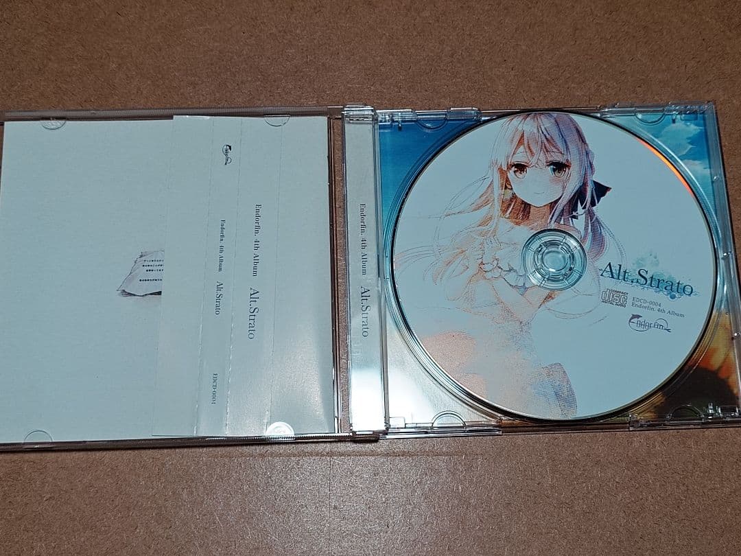 同人CD　Alt.Strato / Endorfin.　藍月なくる　帯付