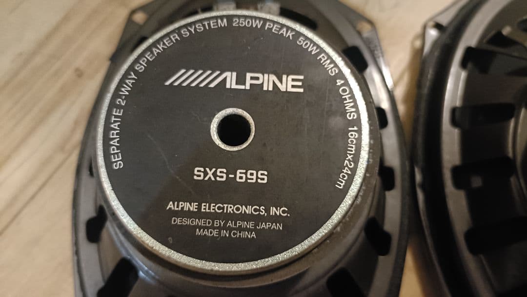 アルパイン ALPINE SXS-69S スピーカー