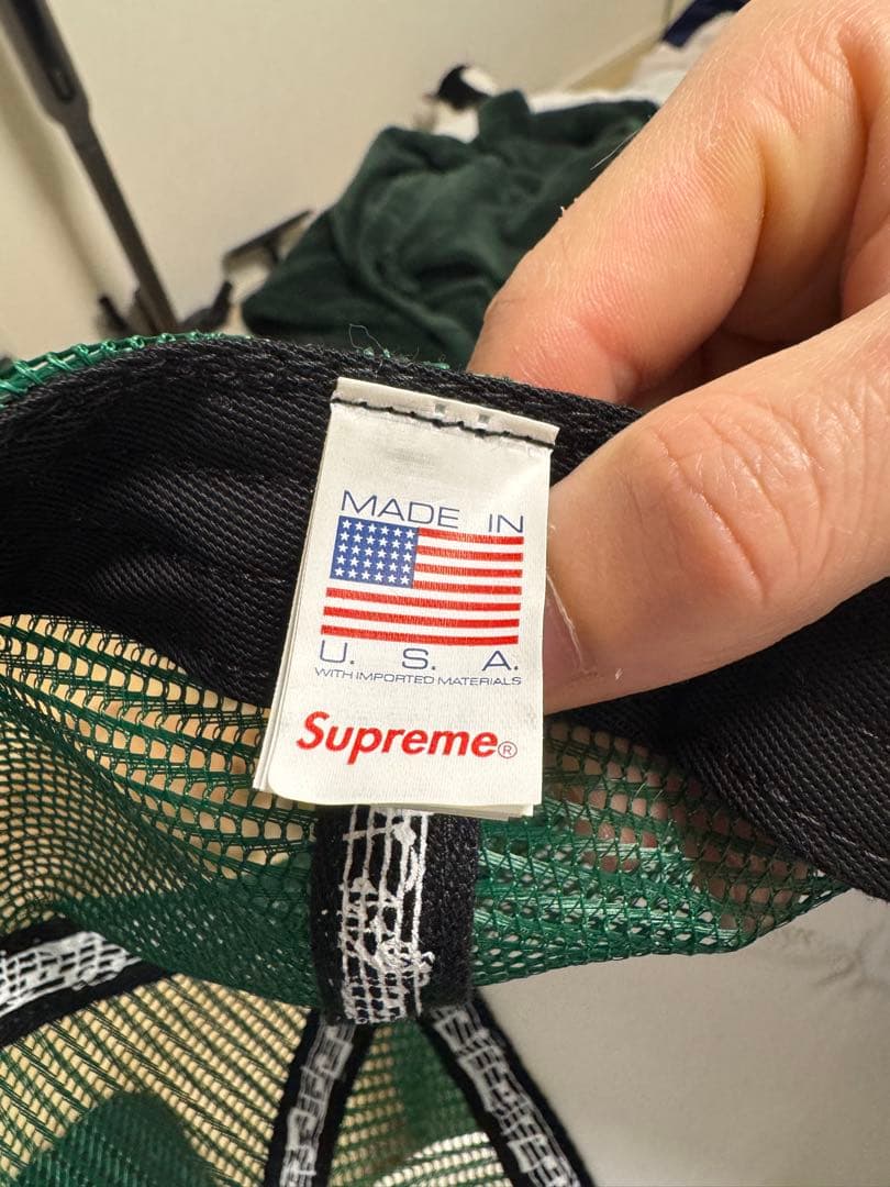 supreme numbernine キャップ