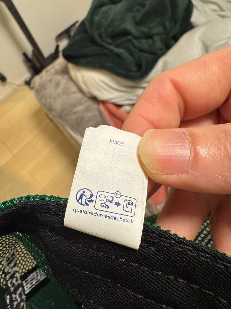 supreme numbernine キャップ