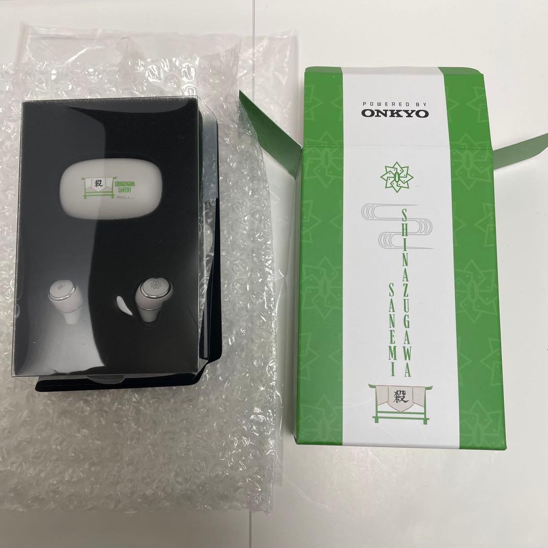 美品 onkyo 鬼滅の刃 不死川実弥 ワイヤレスイヤホン