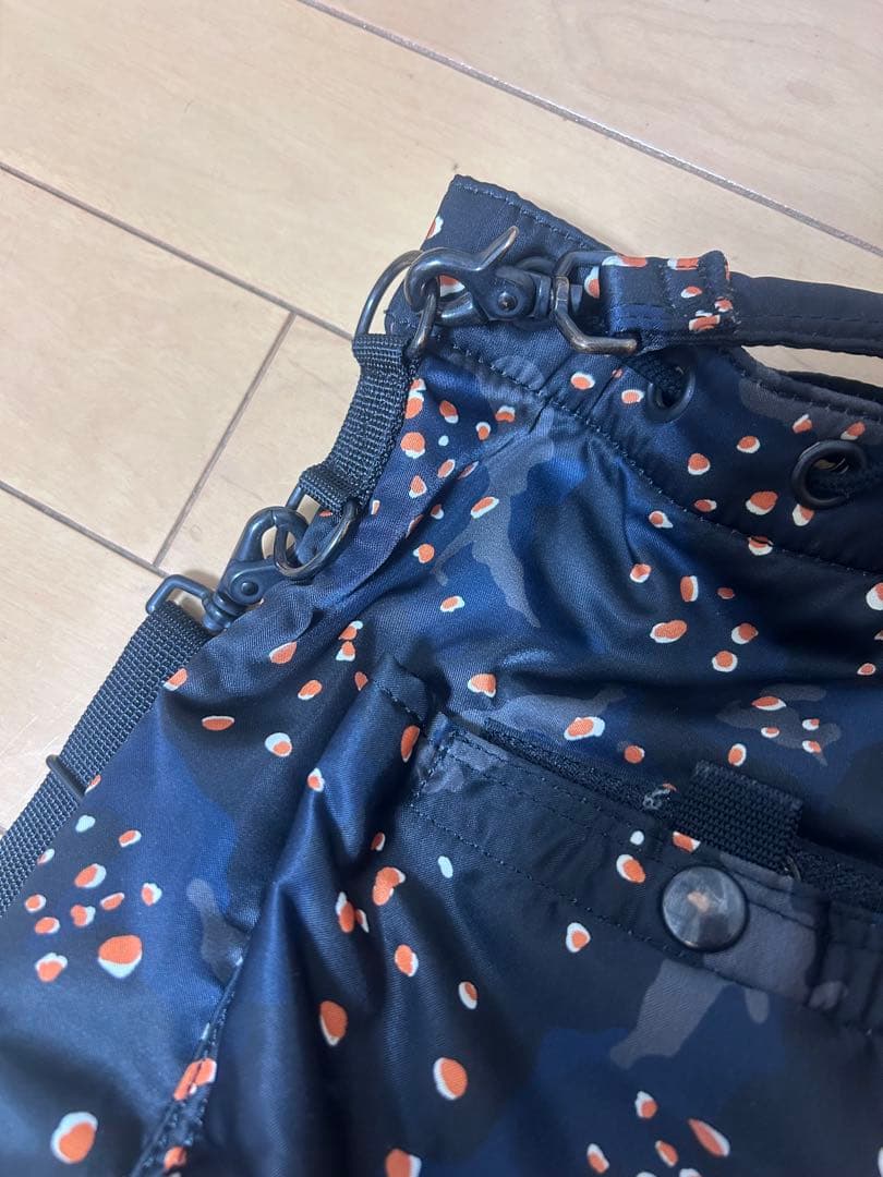 PORTER BALLOONSAC ブラック/オレンジ　ポーター