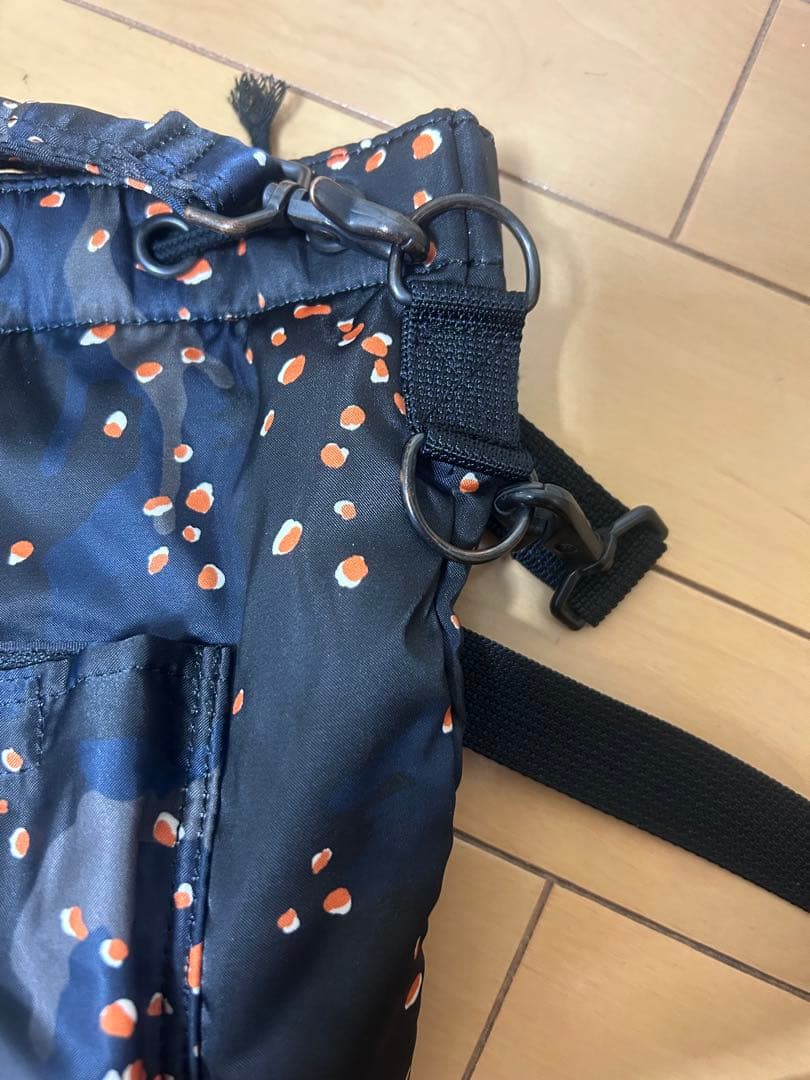 PORTER BALLOONSAC ブラック/オレンジ　ポーター