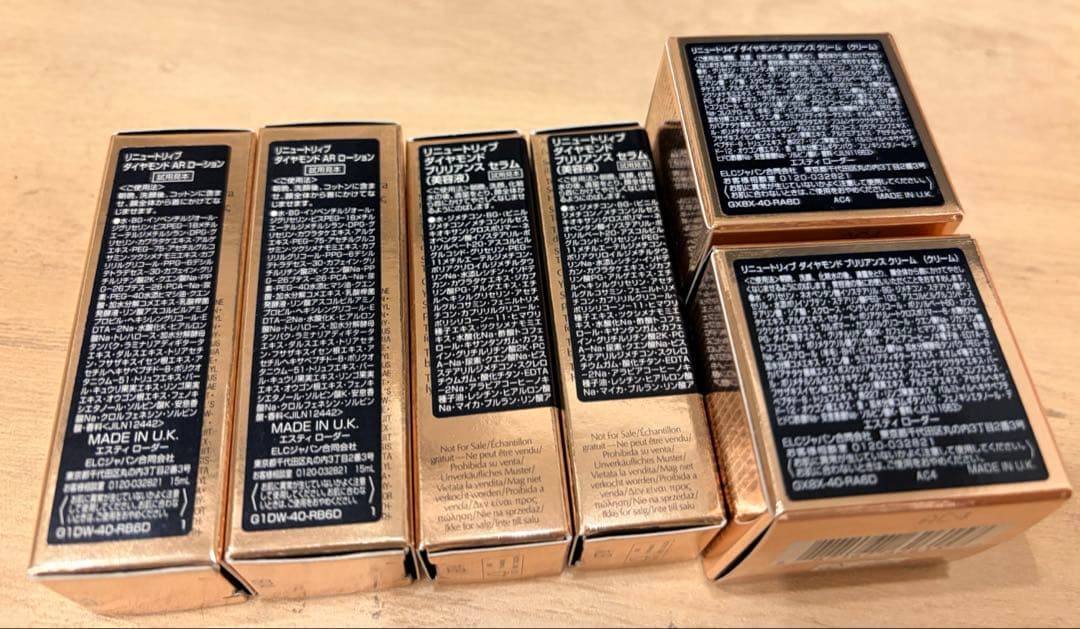 エスティローダー リニュートリィブ スキンケア トライアル 六点セット 新品