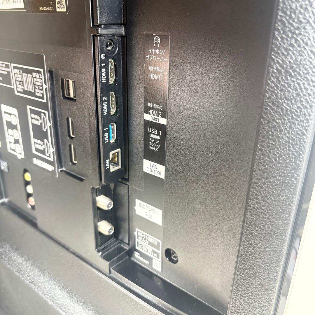 Panasonic 4K液晶テレビ TH-43HX850 43インチ 2021年