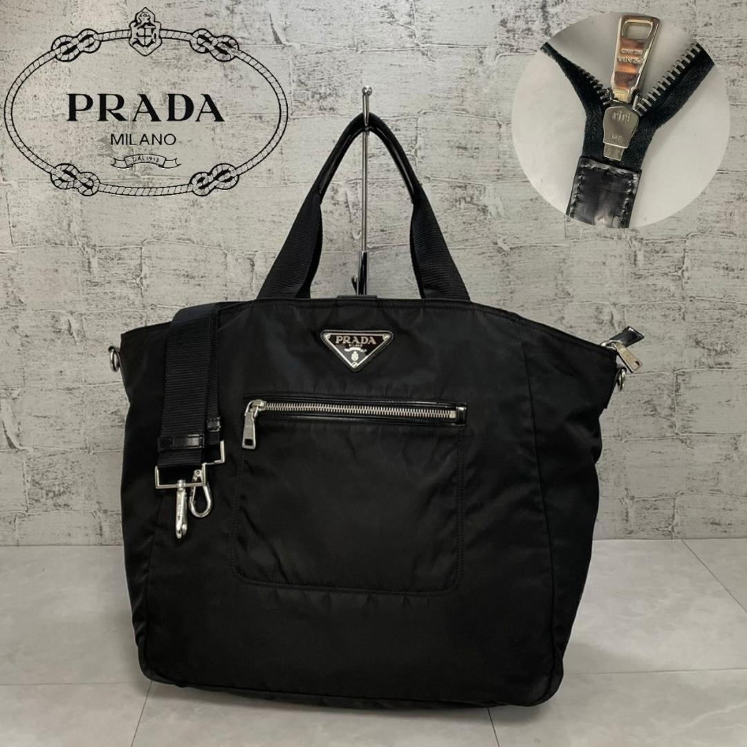 PRADA ショルダーバッグ プラダ 2way トートバッグ BR4376 良品