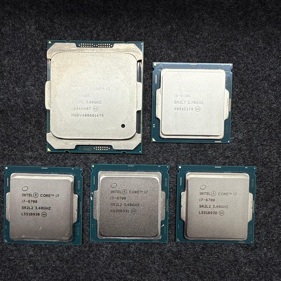 Intel Core i7/i5 CPU セット