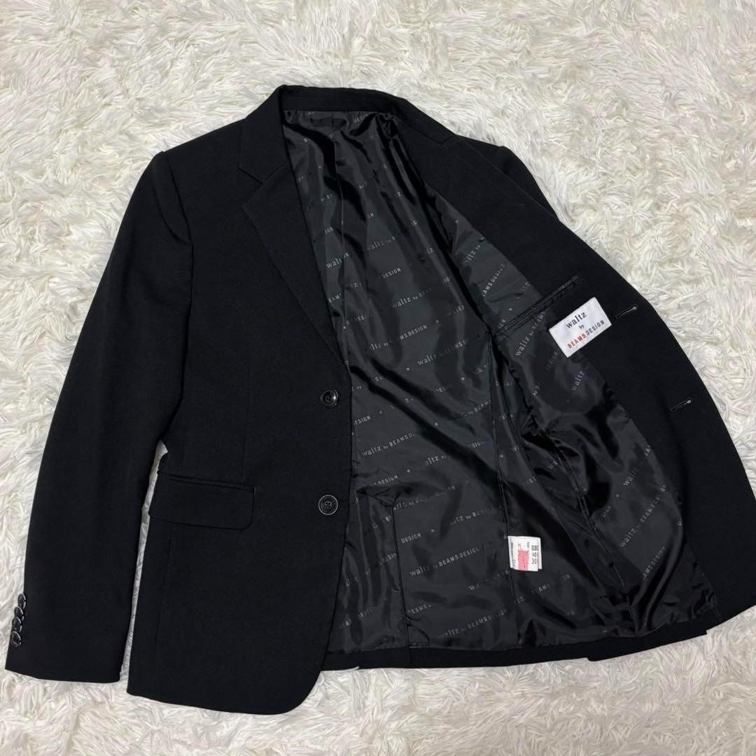 【ワルツバイビームスデザイン】キッズフォーマル　スリーピース　卒服　男の子　黒