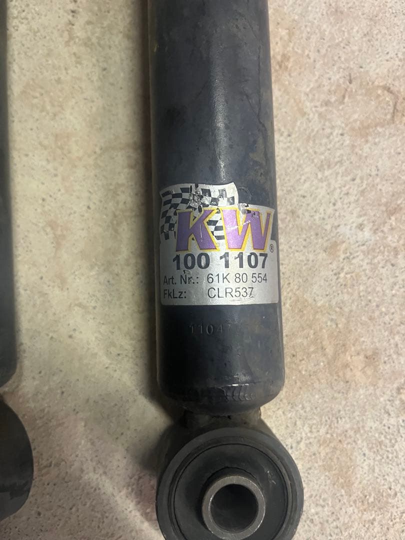 KW車高調サスペンションキット（ジャンク）オーバーホール用 ＶＷ