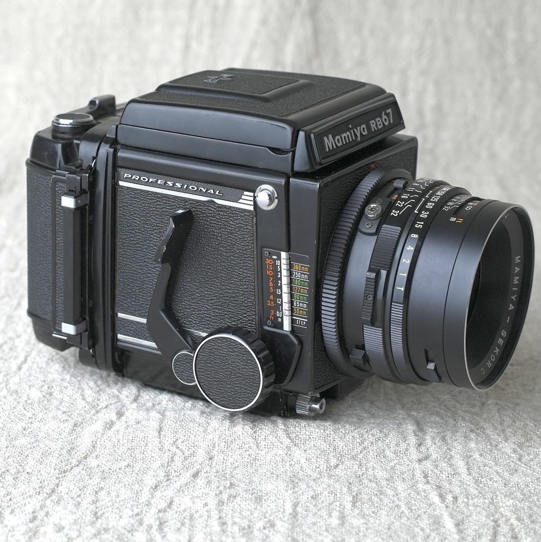 フィルムカメラ Mamiya RB67 sekor 127mm F3.8