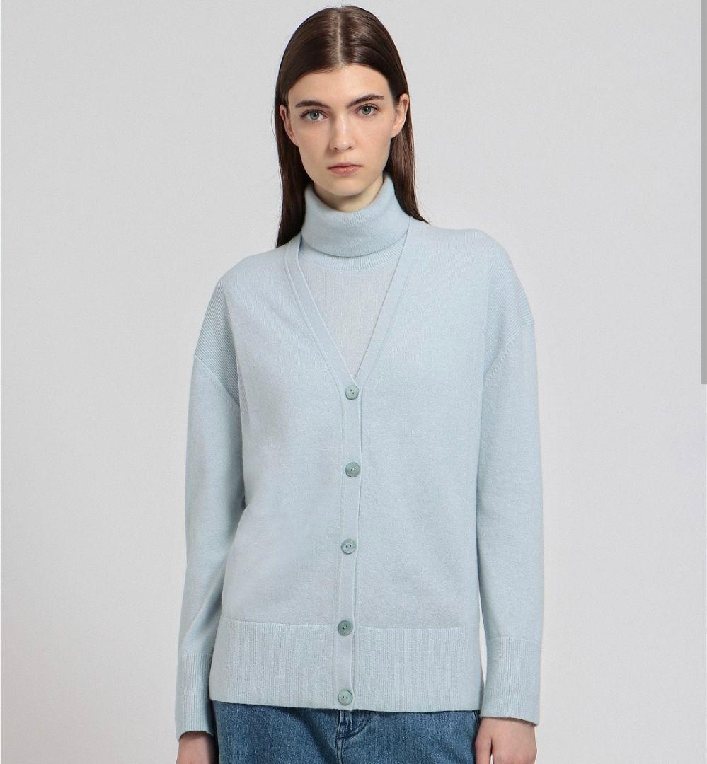 セオリーリュクス　スモールサイズ　カシミヤカーディガン