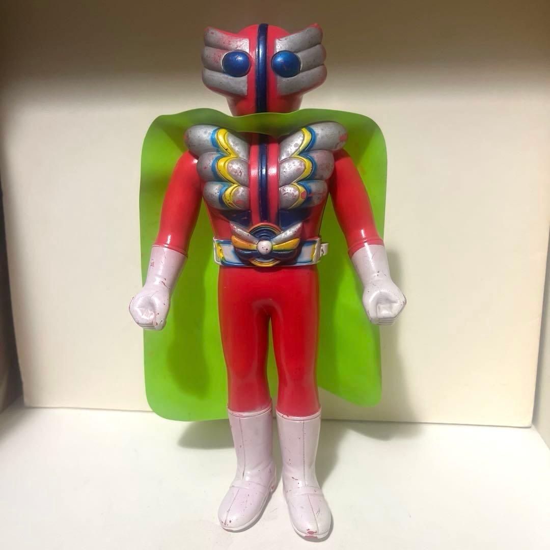 ブルマァク製 超人ビビューン スタンダードサイズ ソフビ フィギュア 当時物
