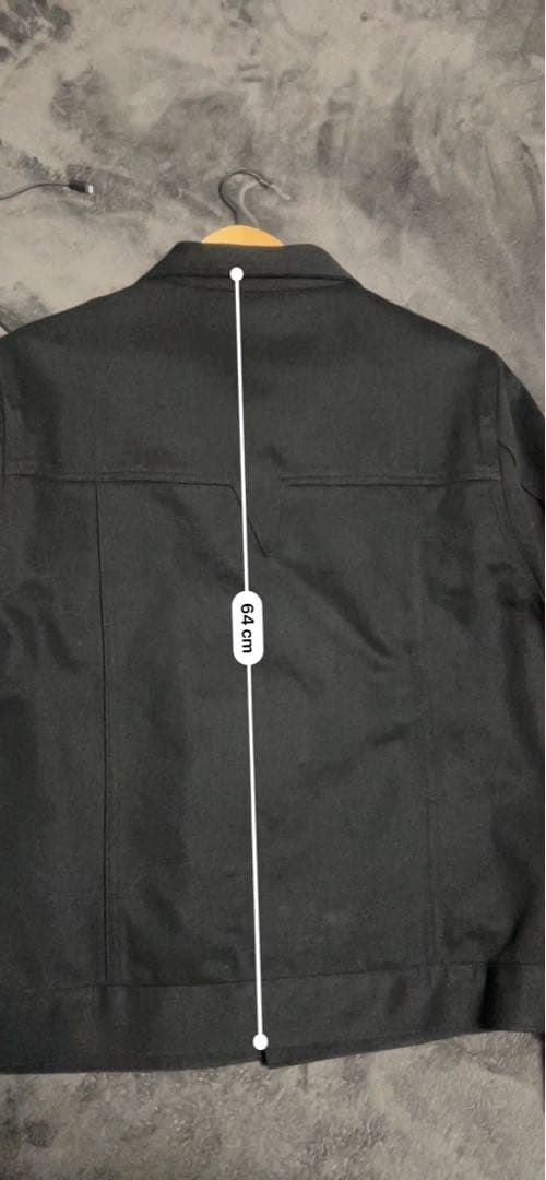 NO MAINTENANCE HAZE TRUCKER JACKET Mサイズ