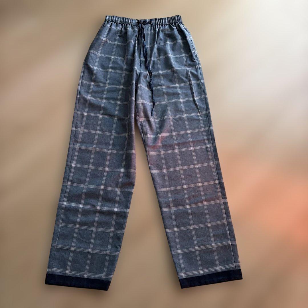 最終値下げBLAMINK チェック パンツ ブラミンク36