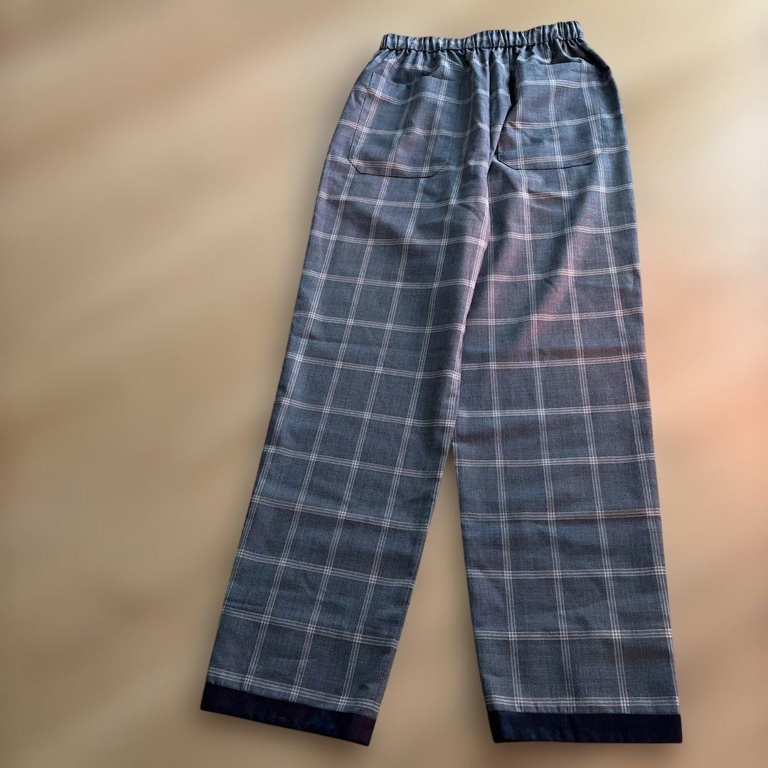 最終値下げBLAMINK チェック パンツ ブラミンク36