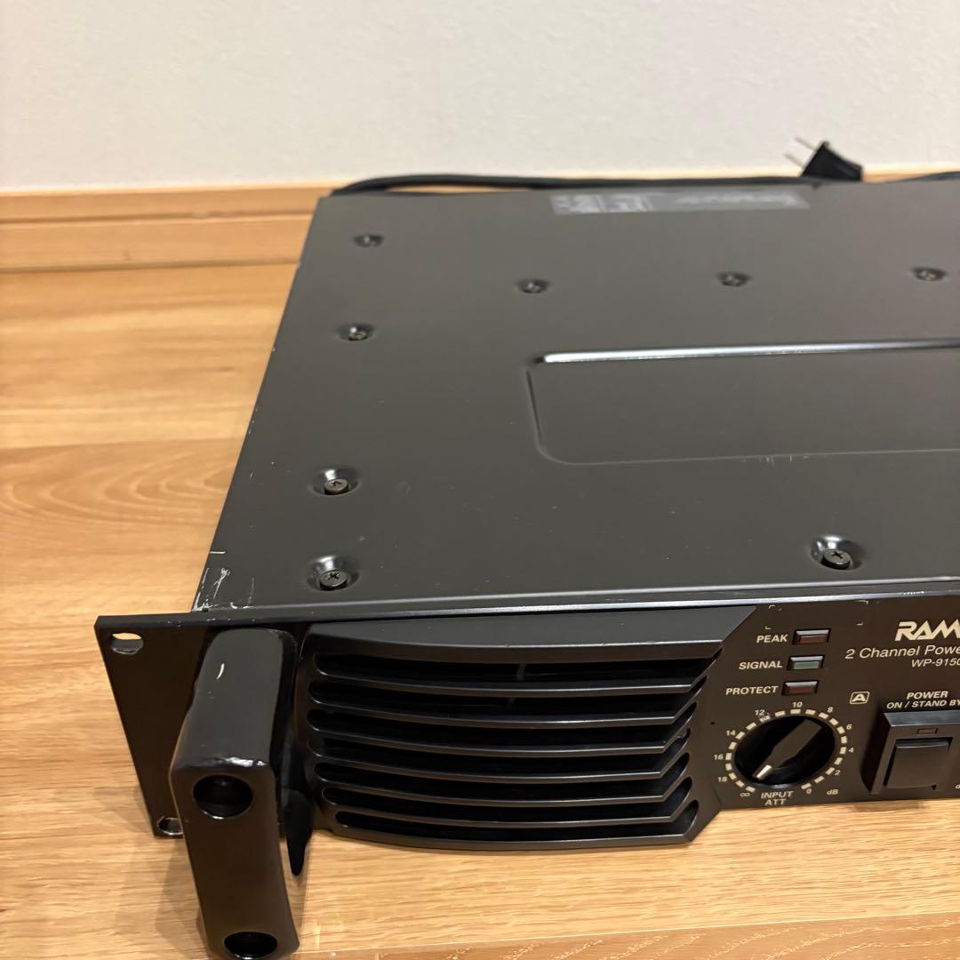 動作品　Panasonic RAMSA WP-9150 パワーアンプ