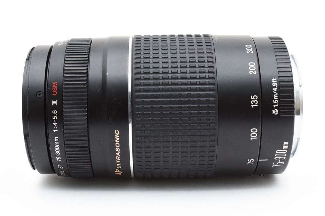 望遠レンズ /デジタル一眼レフカメラ/Canon EF75-300 Ⅲ USM