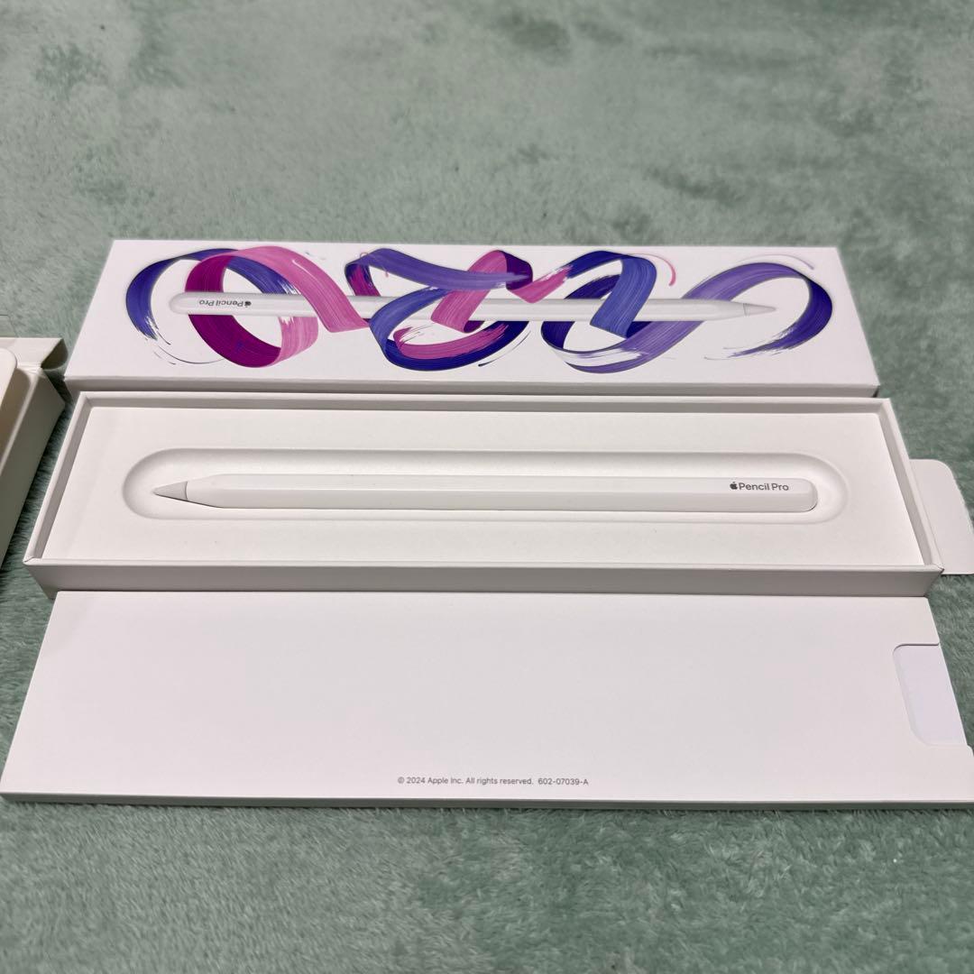 Apple Pencil Pro 純正チップ2個付き