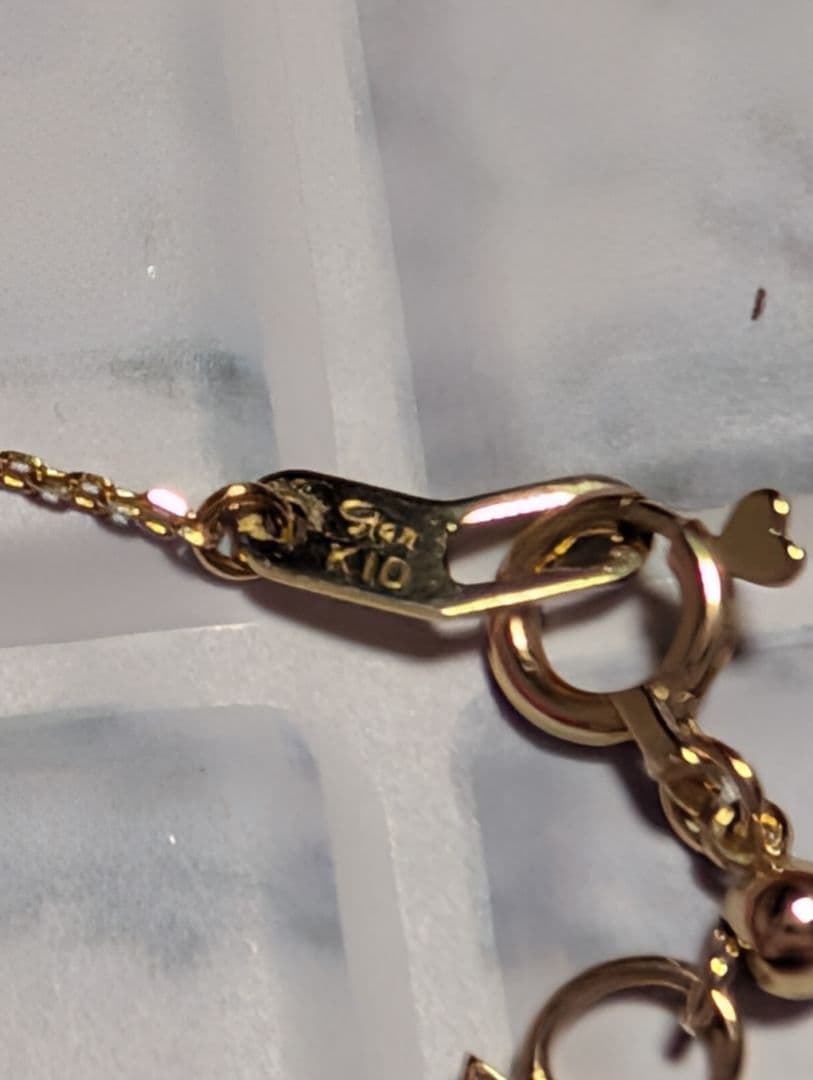 STAR JEWELRY K10 チェイン GOLD CHAIN 60cm