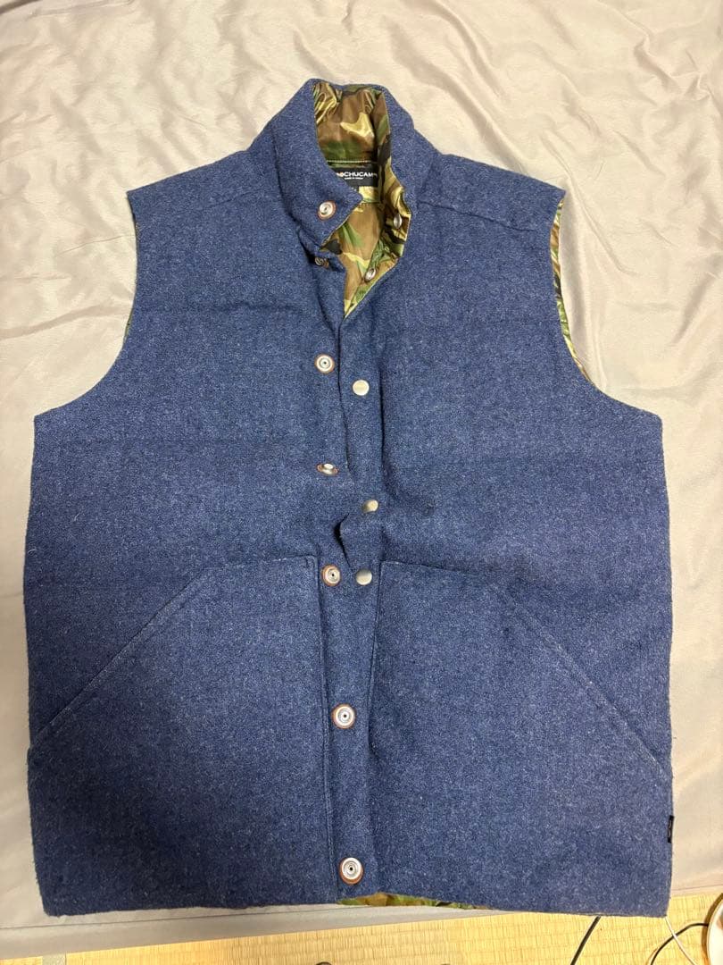 し*ま様 COOCHUCAMP×NANGA コラボダウンベスト