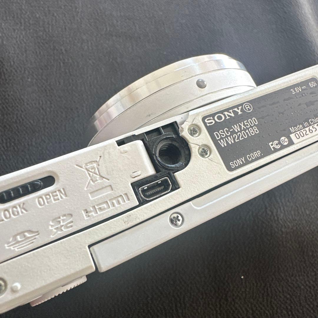 【ジャンク品】SONY DSC-WX500 デジカメ サイバーショット