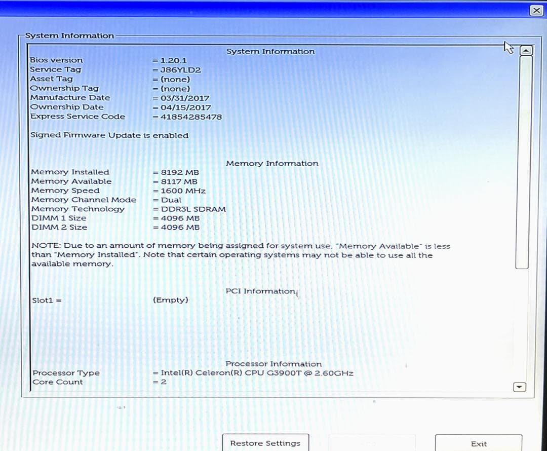 DELL OptiPlex 3040 Micro 超小型デスクトップPC