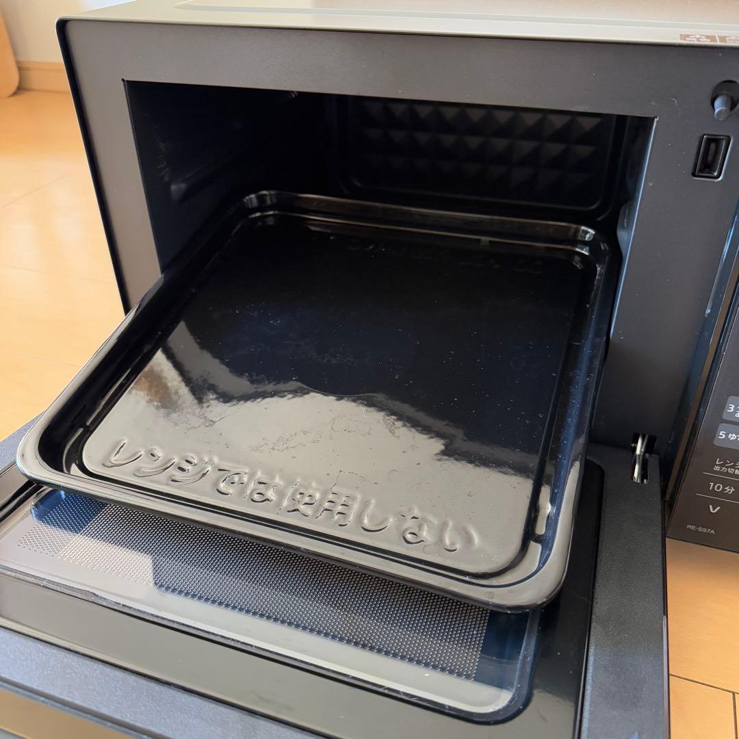 SHARP オーブンレンジ RE-SS7A ブラック（18L)