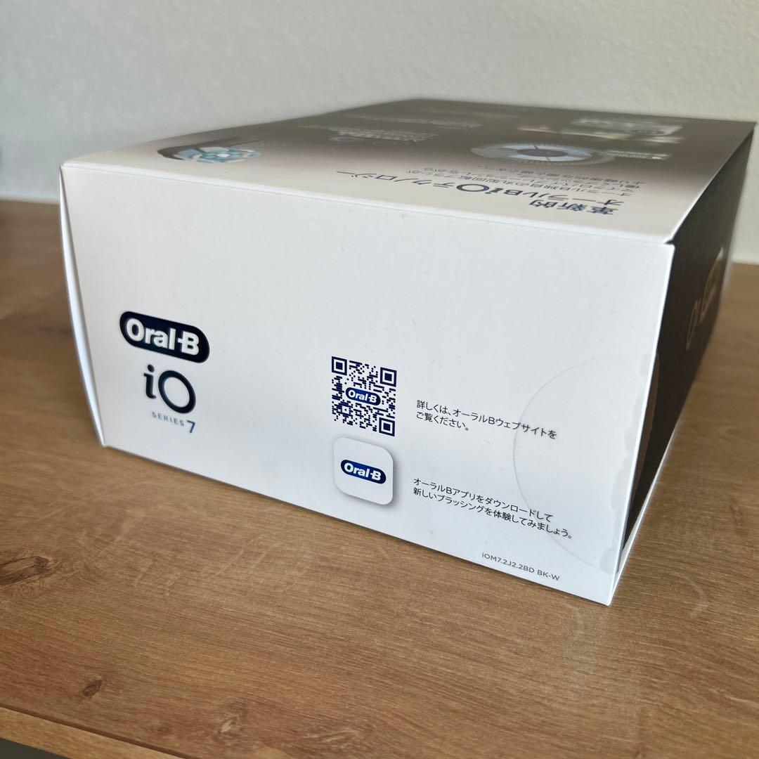ブラウン iOM72J22BDBK-W オーラルB 電動歯ブラシ iO7
