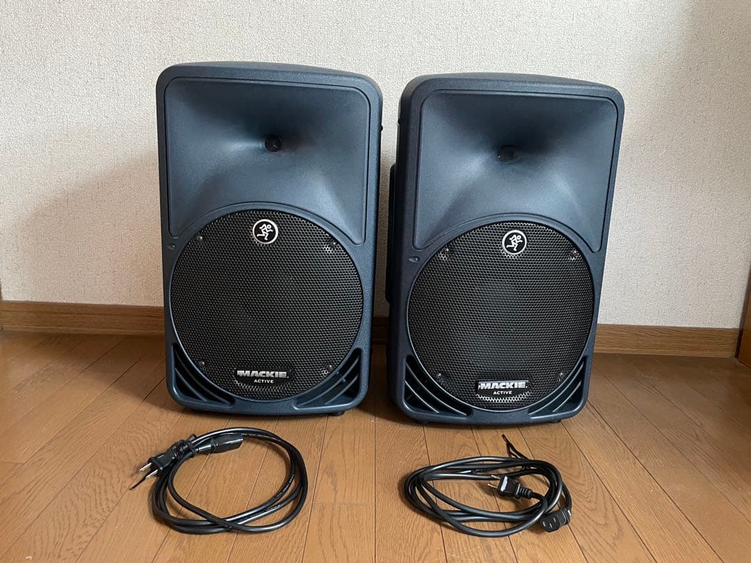 再　値下げ　MACKIE SRM350 パワードスピーカー 2台セット