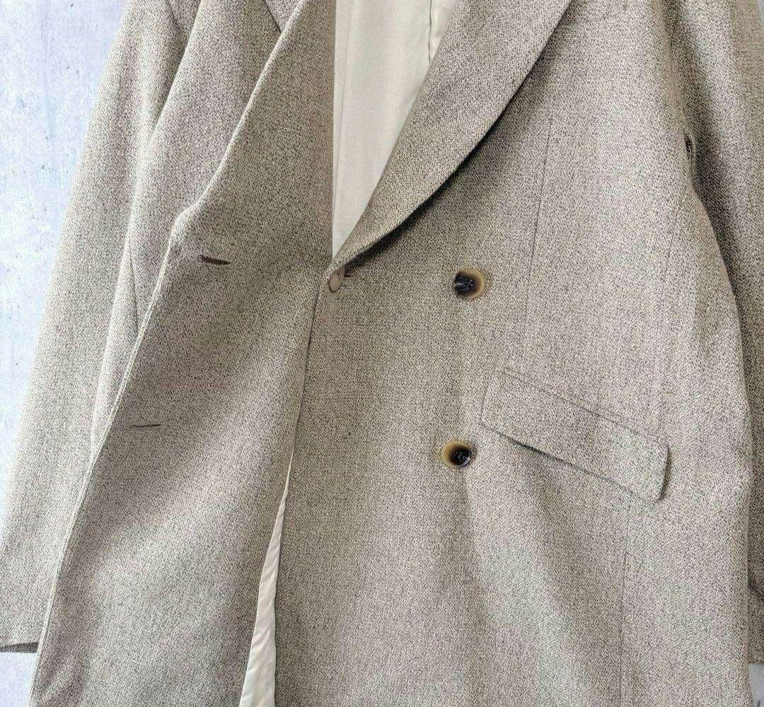 エトレトウキョウ ピークドラペルウールジャケット 秋冬 オーバーサイズ