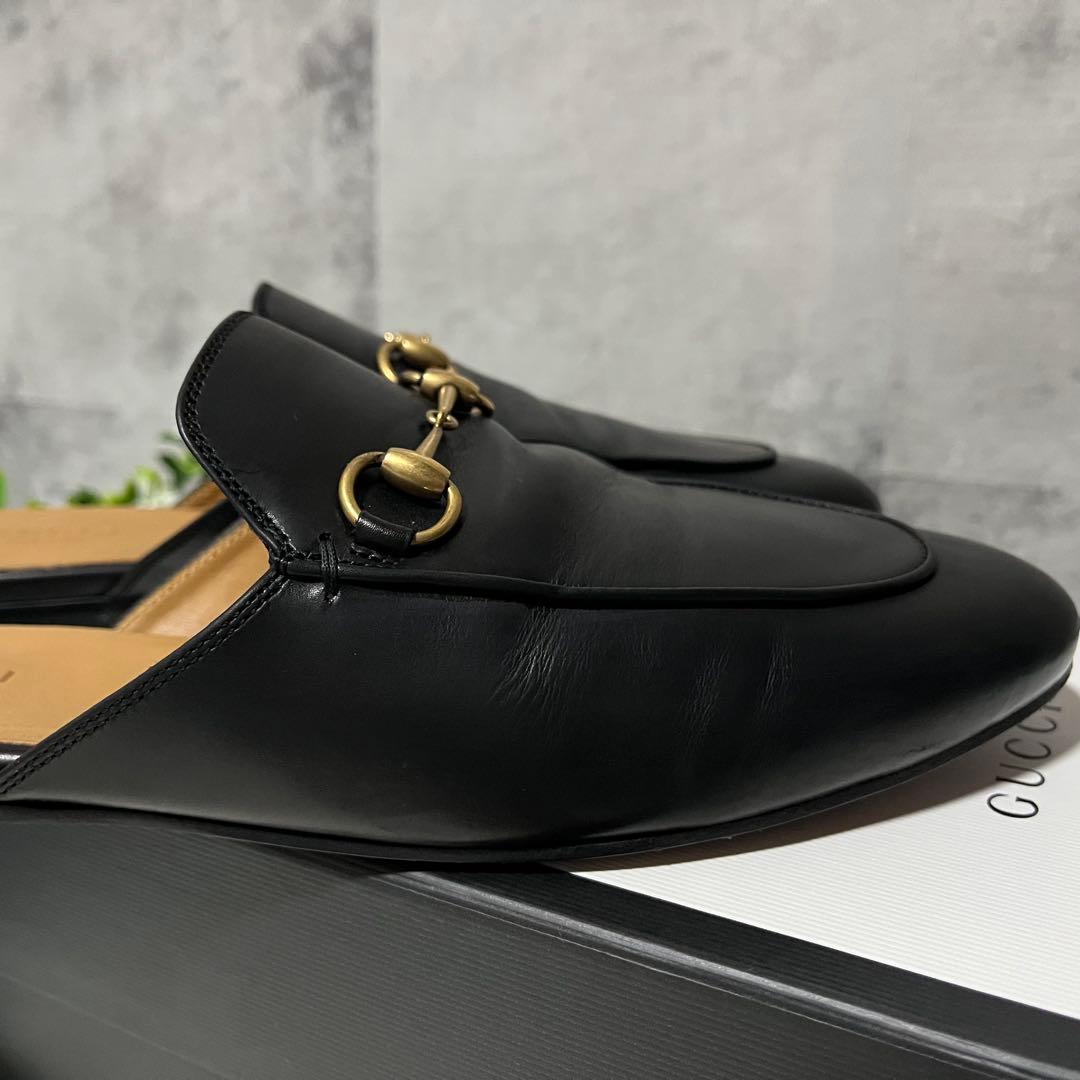 美品　GUCCI ホースビットローファー　ミュール　プリンスタウン スリッパ