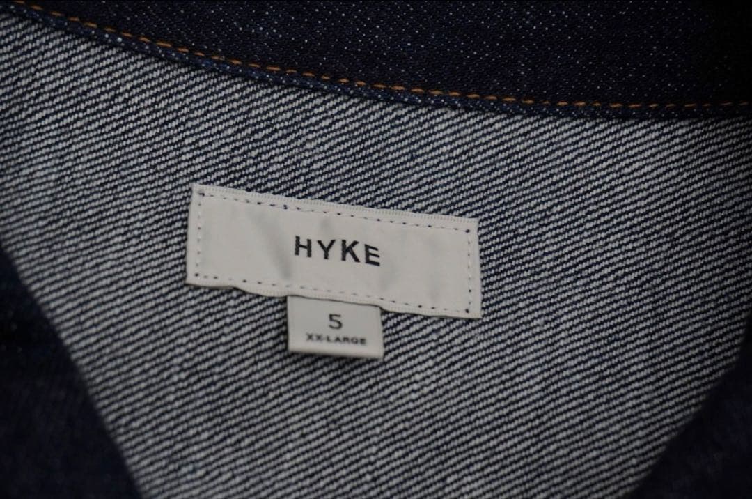 新品タグ付き【HYKE(ハイク)】 DENIM JACKET TYPE1