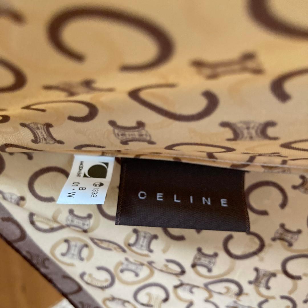 CELINE Cロゴ柄 折りたたみ傘 55cm