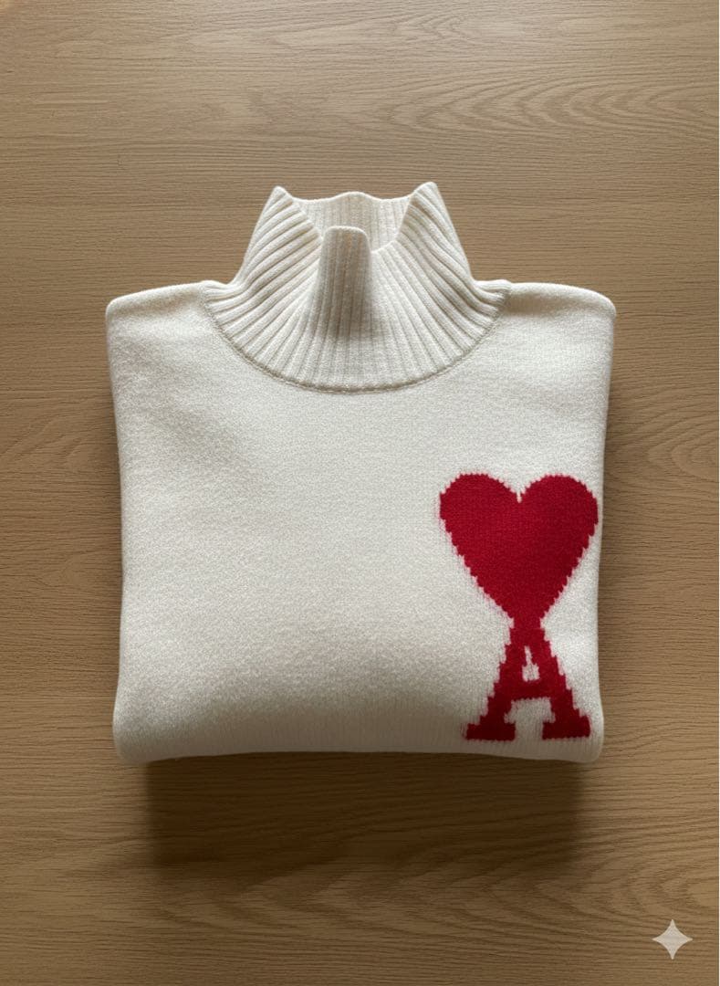 AmiParisタートルネックニット　Mサイズ