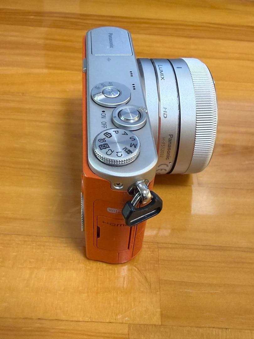 LUMIX DMC-GM1 オレンジ　カメラキット+H-PS45175レンズ