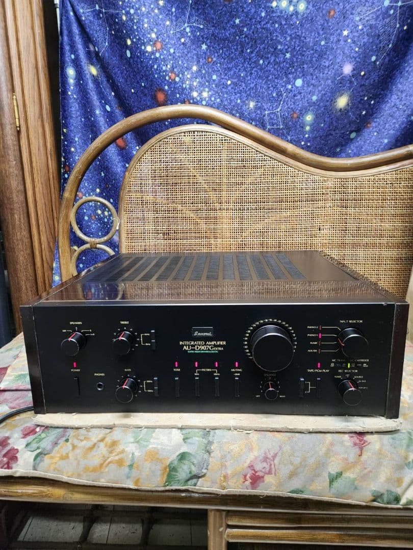 山水最高峰！フルレストア超美品！山水プリメインアンプAU-D907G EXTRA