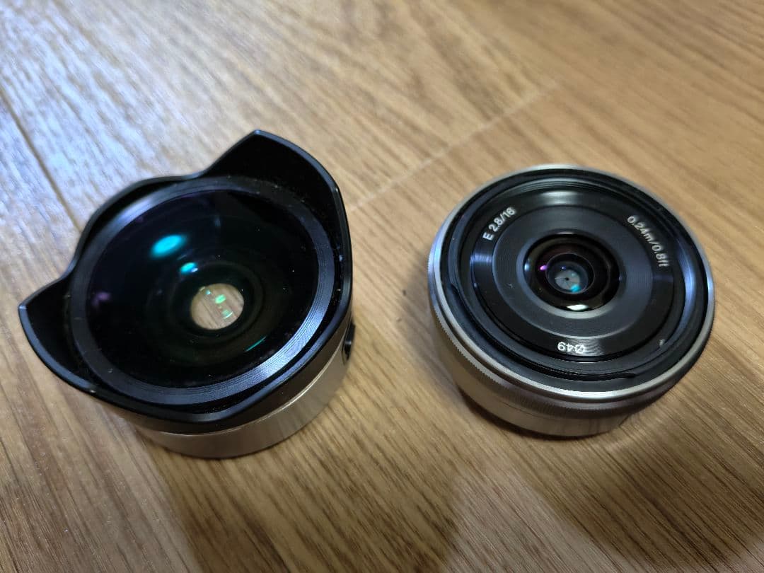 ソニー　E 16mm f2.8 フィッシュアイコンバーターセット