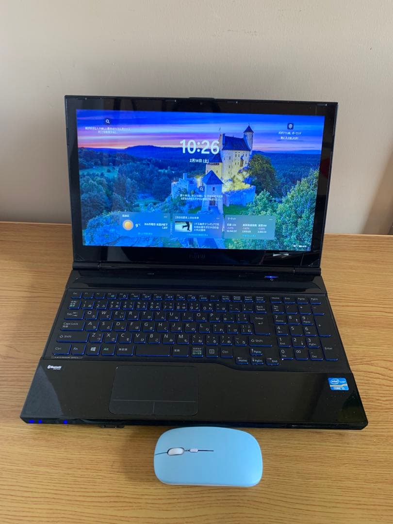 富士通タッチパネルi5/16/SSD新品256GB office2024