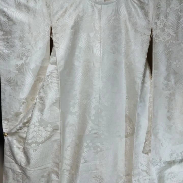 白無垢 たいへん愛でたい松竹梅に鶴の柄J